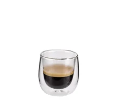 CILIO VERONA Szklanki do espresso 80 ml, 2 szt./ podwójne ścianki / FreeForm