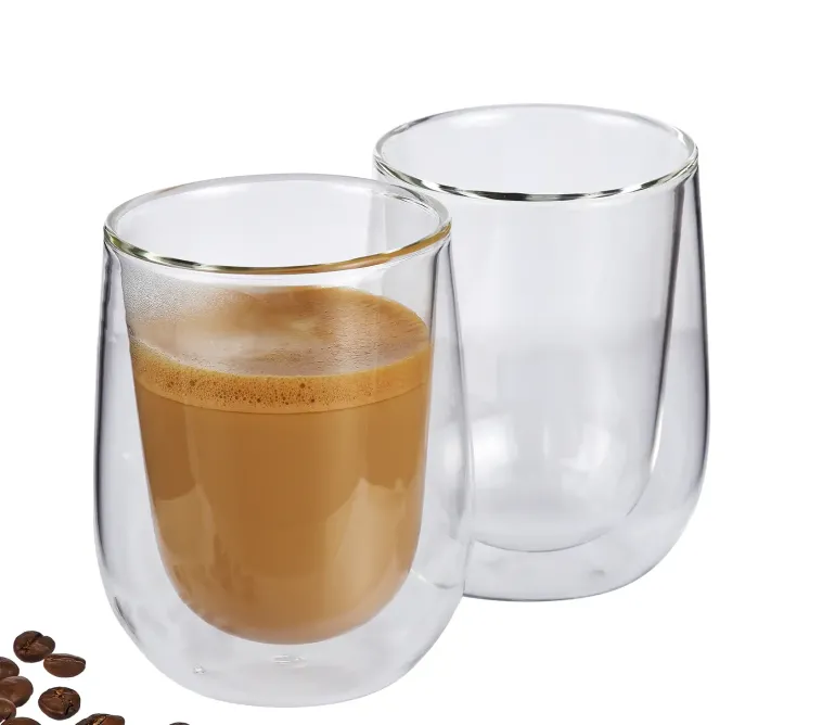 CILIO VERONA Szklanki do kawy 250 ml, 2 szt./ podwójne ścianki / FreeForm