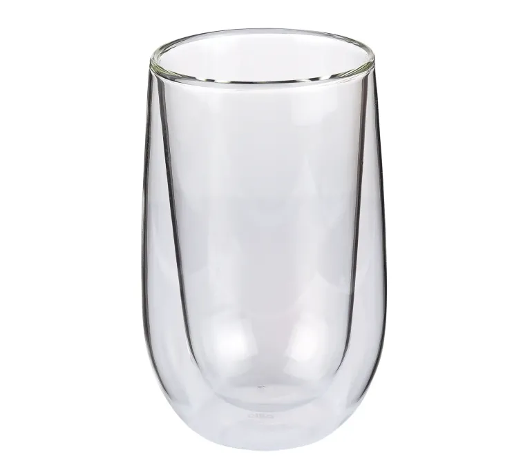 CILIO VERONA Szklanki do latte macchiato 350 ml, 2 szt./ podwójne ścianki / FreeForm