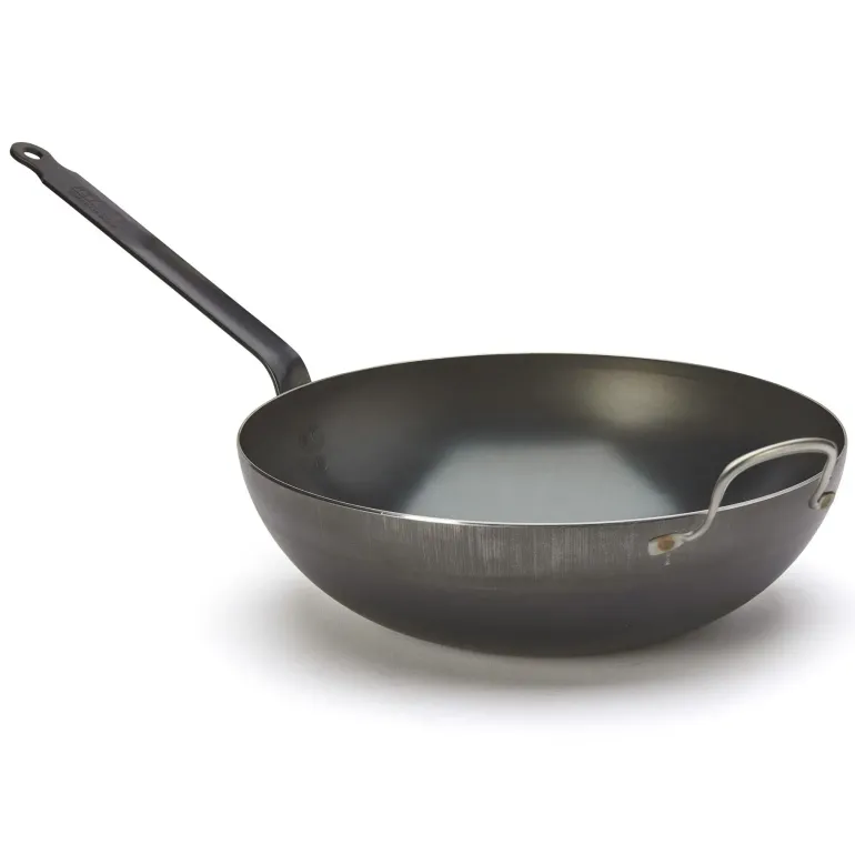 de Buyer Blue Carbon Wok 32 cm
