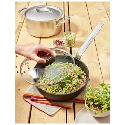 de Buyer CHOC INTENSE Patelnia głęboka / wok 24 cm / aluminium