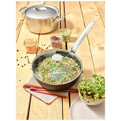 de Buyer CHOC INTENSE Patelnia głęboka / wok 24 cm / aluminium