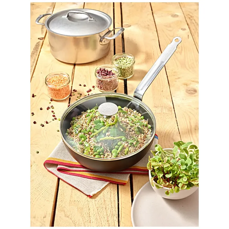 de Buyer CHOC INTENSE Patelnia głęboka / wok 24 cm / aluminium