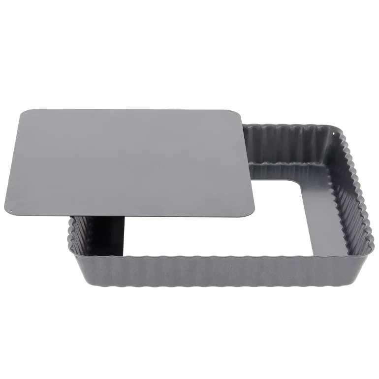 de Buyer Forma cukiernicza, kwadratowa do tarty z ruchomym dnem dł. 23 cm