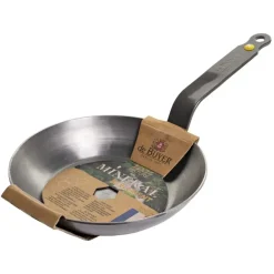 de Buyer MINERAL B ELEMENT Patelnia uniwersalna 24 cm / stal węglowa