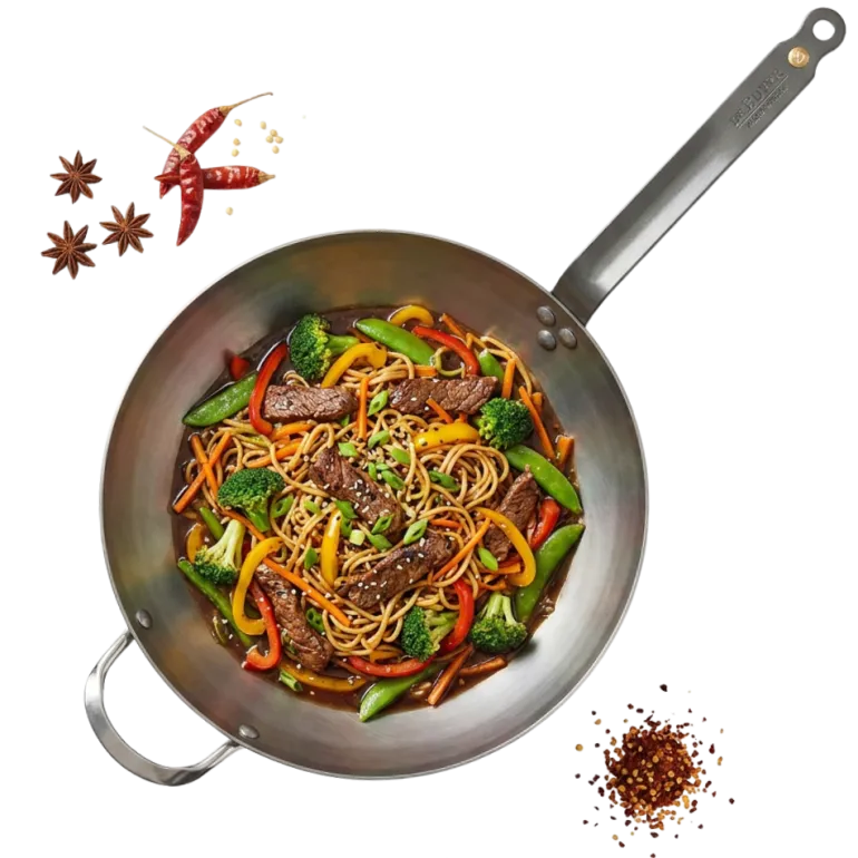 de Buyer Mineral B Wok 32 cm / stal węglowa