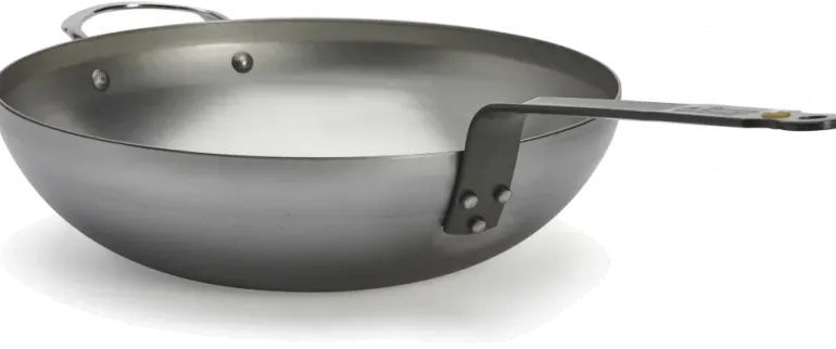 de Buyer Mineral B Wok 32 cm / stal węglowa