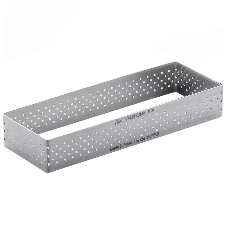 de Buyer Rant prostokątny, perforowany 28x11 cm
