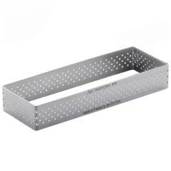 de Buyer Rant prostokątny perforowany 12x4 cm