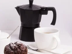 DOMOTTI NEGRA Kawiarka 150 ml / 3 filiżanki / aluminium