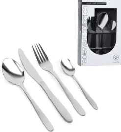 EXCELLENT HOUSEWARE Sztućce komplet 16 el dla 4 os / stal nierdzewna