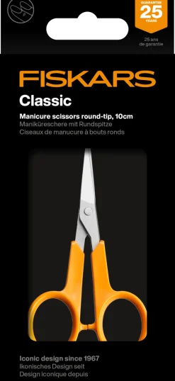 FISKARS CLASSIC Nożyczki do paznokci 10 cm / stal nierdzewna (6 generacja)