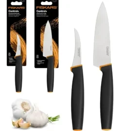 FISKARS CONTROL+ Komplet 2 noży / japońska stal nierdzewna