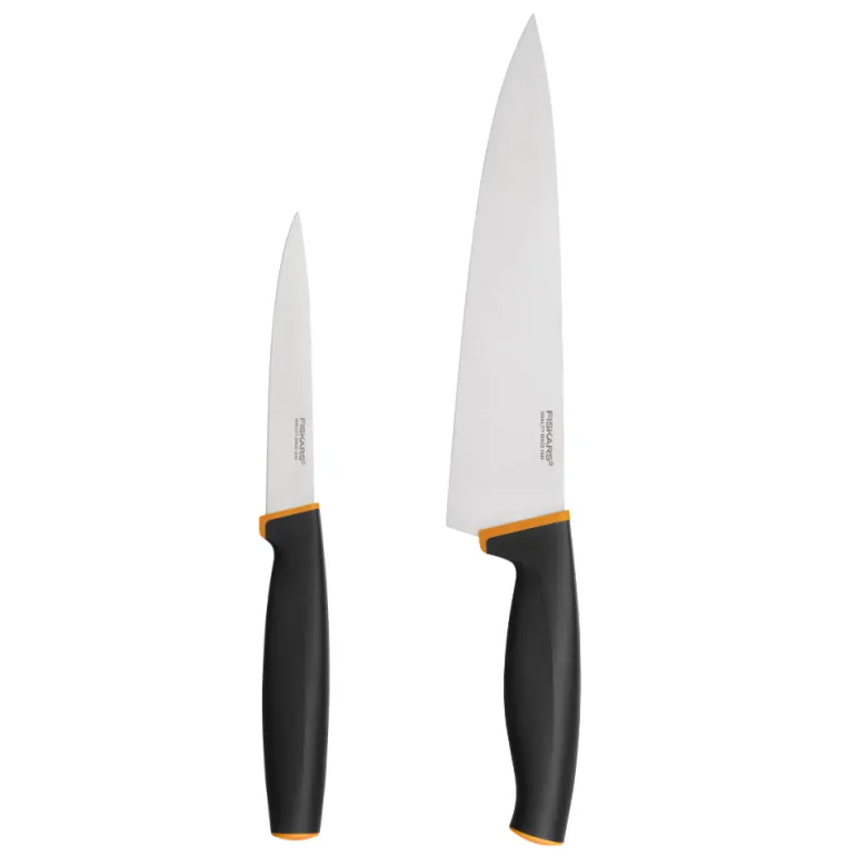 FISKARS CONTROL+ Zestaw 2 noży COOK'S SET w pudełku / japońska stal nierdzewna