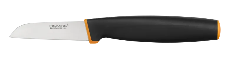 FISKARS CONTROL+ Zestaw 3 noży FAVOURITE SET w pudełku + Ostrzałka ceramiczna Essential Roll-Sharp / japońska stal nierdzewna