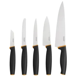 FISKARS CONTROL+ Zestaw 5 noży FAVOURITE + COOK'S SET w pudełku / japońska stal nierdzewna