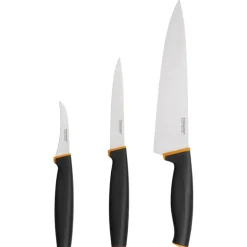 FISKARS CONTROL+ Zestaw 3 noży kuchennych COOK'S SET / japońska stal nierdzewna