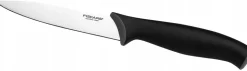 FISKARS CONTROL 1073023 Zestaw 5 noży kuchennych w czarnym bloku + Ostrzałka Edge