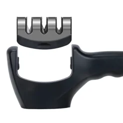 FISKARS CONTROL+ Zestaw 6 noży kuchennych FAVOURITE + COOK'S SET + Ostrzałka 3w1 uniwersalna / japońska stal nierdzewna