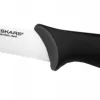 FISKARS CONTROL 1073023 Zestaw 5 noży kuchennych w czarnym bloku + Ostrzałka Essential