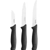 FISKARS ESSENTIAL Komplet 8 noży (kuchenne +do warzyw +do obierania) w pudełku + Ostrzałka ESSENTIAL
