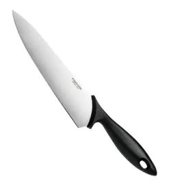 FISKARS ESSENTIAL Komplet 11 noży (kuchenne +Szefa+do obierania+do warzyw) w pudełku + Skrobaczka ESSENTIAL