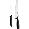 FISKARS ESSENTIAL Komplet 5 noży (kuchenne +Szefa) w pudełku