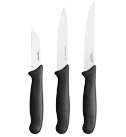 FISKARS ESSENTIAL Komplet 6 noży (do warzyw i do obierania) / stal nierdzewna HRC 53 + Ostrzałka ESSENTIAL