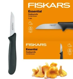 FISKARS ESSENTIAL 1023812 Nóż do skrobania 7 cm / stal nierdzewna