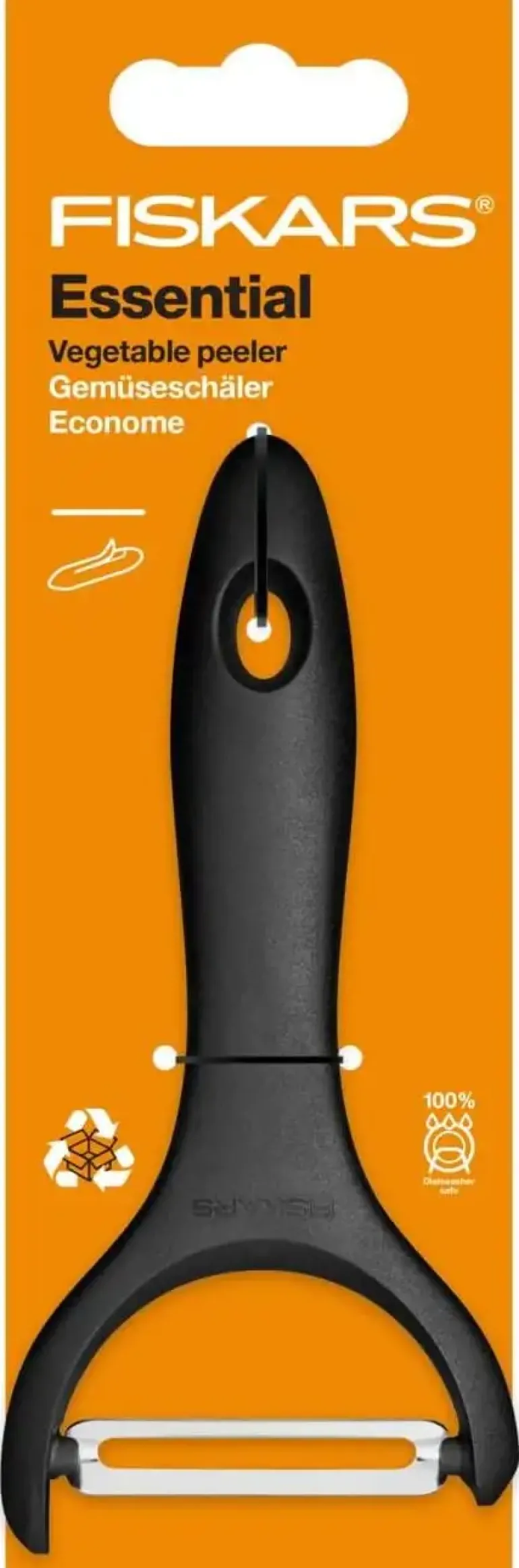 FISKARS ESSENTIAL 1065599 Obierak do warzyw / stal nierdzewna