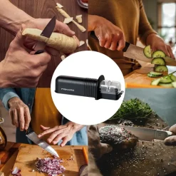 FISKARS ESSENTIAL Ostrzałka do noży kuchennych uniwersalna / Roll-Sharp™ / 1065598