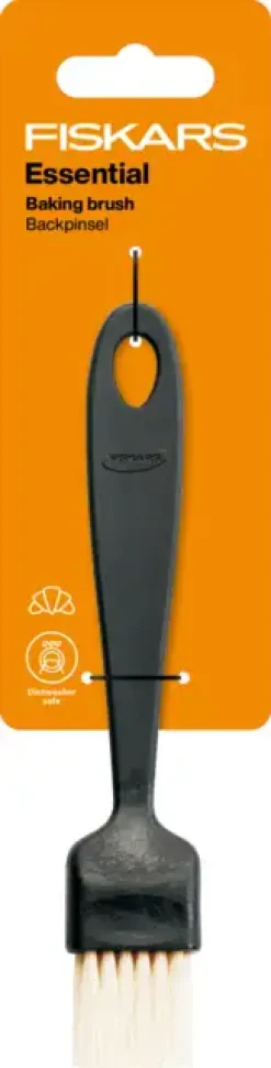FISKARS ESSENTIAL 1065590 Pędzelek kuchenny do ciasta 20 cm / tworzywo sztuczne