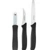 FISKARS ESSENTIAL Zestaw 6 noży (kuchenne + do obierania + do pomidorów) / stal nierdzewna HRC 53