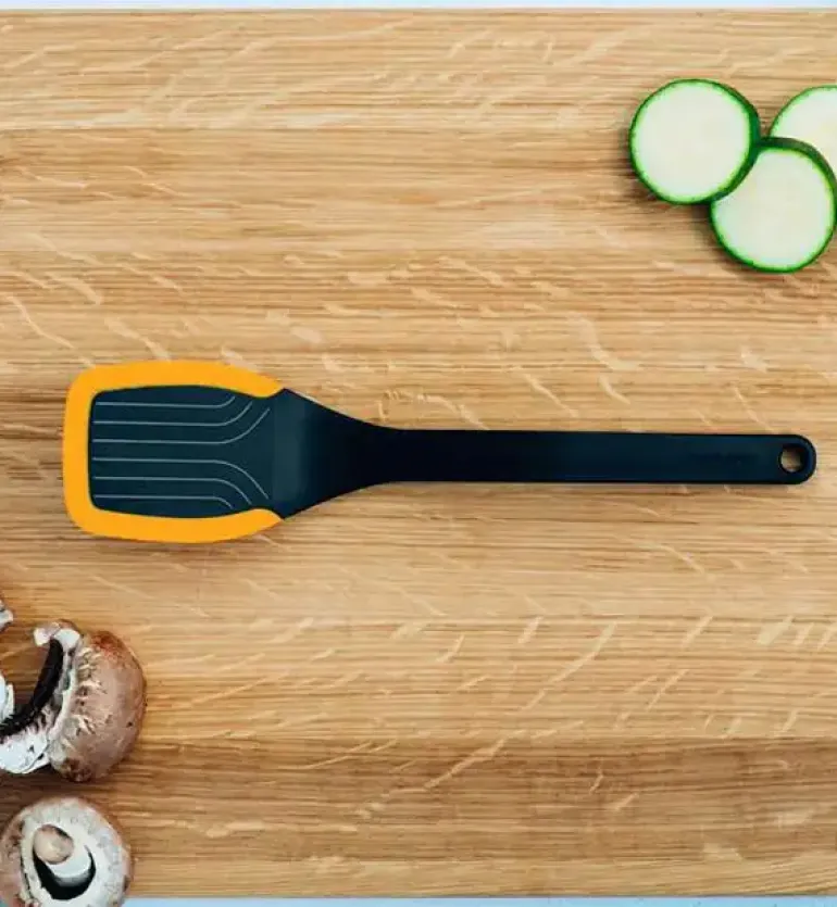FISKARS FUNCTIONAL FORM AFF2 Komplet Łyżka + Szpatułka kuchenna 2 el / tworzywo sztuczne