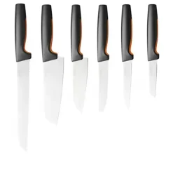 FISKARS FUNCTIONAL FORM Komplet 6 noży luzem / stal nierdzewna