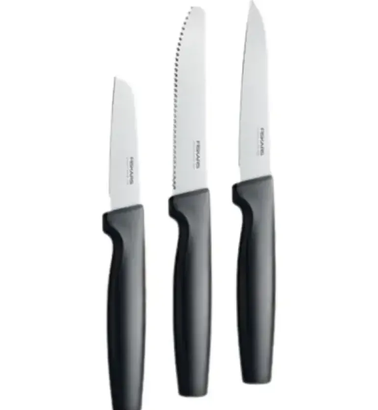 FISKARS FUNCTIONAL FORM 1057556+1057561 Komplet 6 noży kuchennych (3+3) w pudełkach / stal nierdzewna