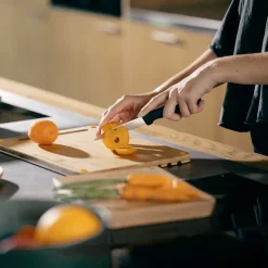 FISKARS FUNCTIONAL FORM 1057563 Komplet 3 noży do obierania w pudełku / stal nierdzewna
