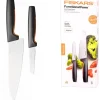 FISKARS FUNCTIONAL FORM 1057556+1057557 Komplet 5 noży kuchennych (3+2) FAVOURITE SET w pudełku / stal nierdzewna