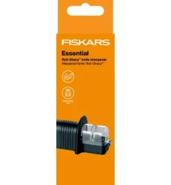 FISKARS FUNCTIONAL FORM 1057559 Komplet 3 noży kuchennych STARTER SET w pudełku + Ostrzałka ESSENTIAL