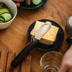 FISKARS FUNCTIONAL FORM Komplet 5 noży kuchennych luzem + Ostrzałka ESSENTIAL