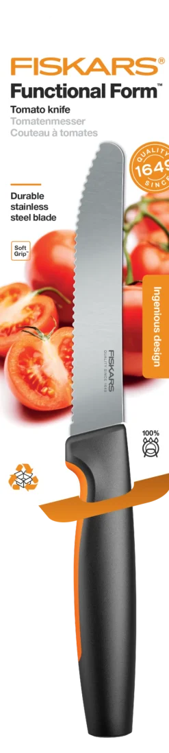 FISKARS FUNCTIONAL FORM Komplet 4 noży luzem / stal nierdzewna