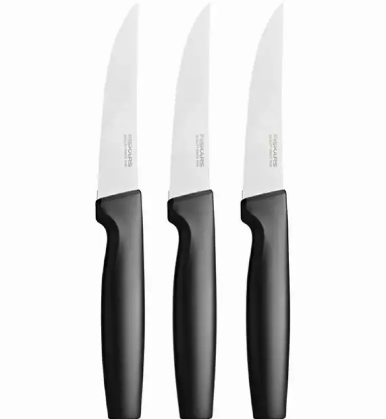 FISKARS FUNCTIONAL FORM 1057556+1057564 Komplet 6 noży kuchennych (3+3) w pudełku / stal nierdzewna