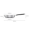 FISKARS FUNCTIONAL FORM Komplet patelni 20, 24, 28 cm + Wok / powłoka Ceratec™
