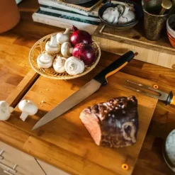 FISKARS FUNCTIONAL FORM Komplet 7 noży kuchennych luzem + Ostrzałka EDGE