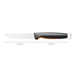 FISKARS FUNCTIONAL FORM 1057543 Nóż do pomidorów 11 cm / stal nierdzewna