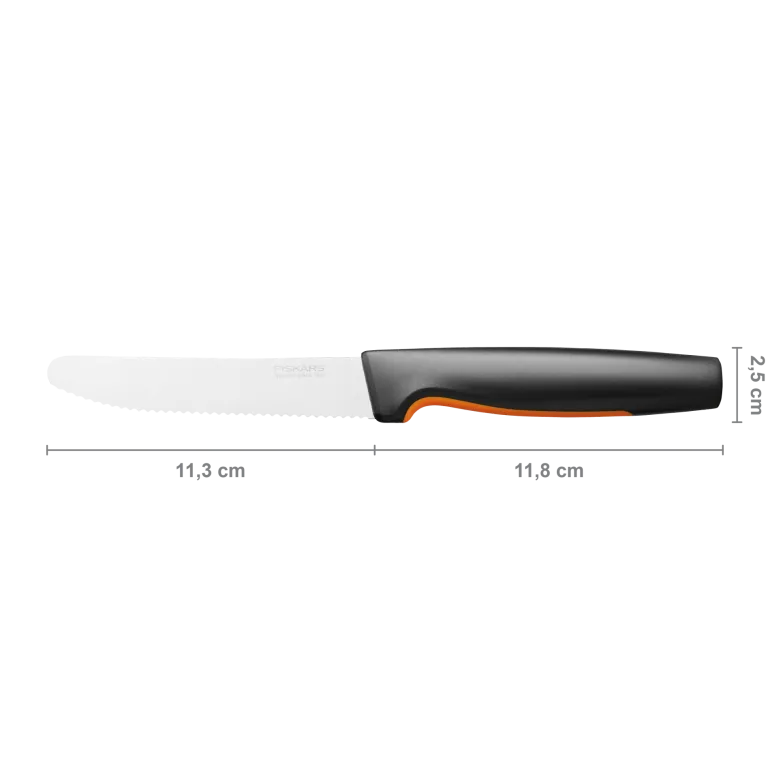 FISKARS FUNCTIONAL FORM 1057543 Nóż do pomidorów 11 cm / stal nierdzewna