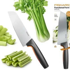 FISKARS FUNCTIONAL FORM 1057536 Nóż Santoku 16 cm / stal nierdzewna