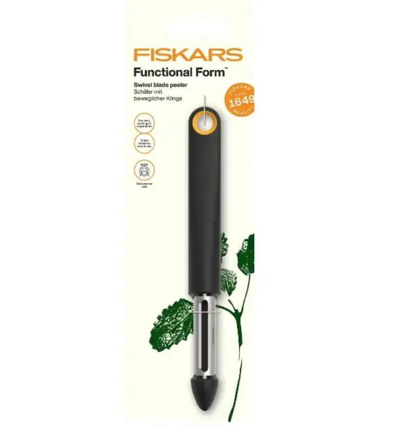 FISKARS FUNCTIONAL FORM 1079960 Obieraczka do warzyw z ruchomym ostrzem / stal nierdzewna