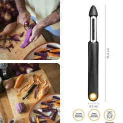 FISKARS FUNCTIONAL FORM 1079960 Obieraczka do warzyw z ruchomym ostrzem / stal nierdzewna