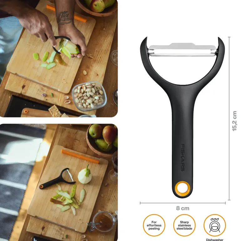 FISKARS FUNCTIONAL FORM 1079908 Obierak do warzyw / stal nierdzewna